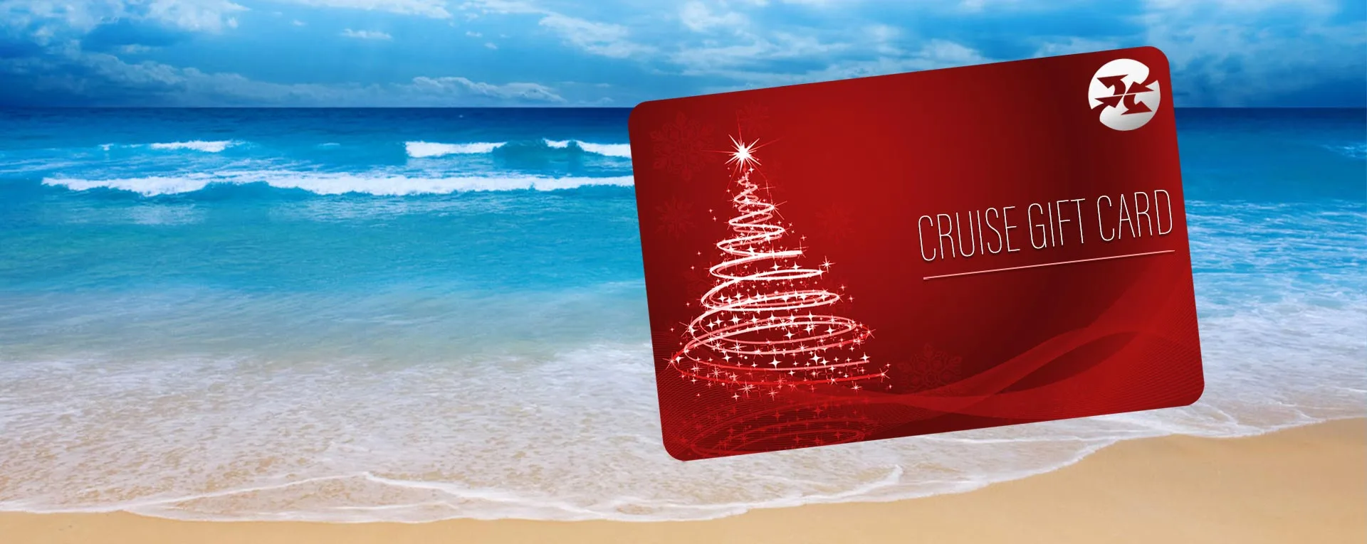 Pon una Tarjeta Regalo para un Crucero debajo del árbol
